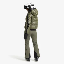 Raise Puffer Ski Jacket Damen Kambaba Green