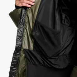 Raise Puffer Ski Jacket Damen Kambaba Green