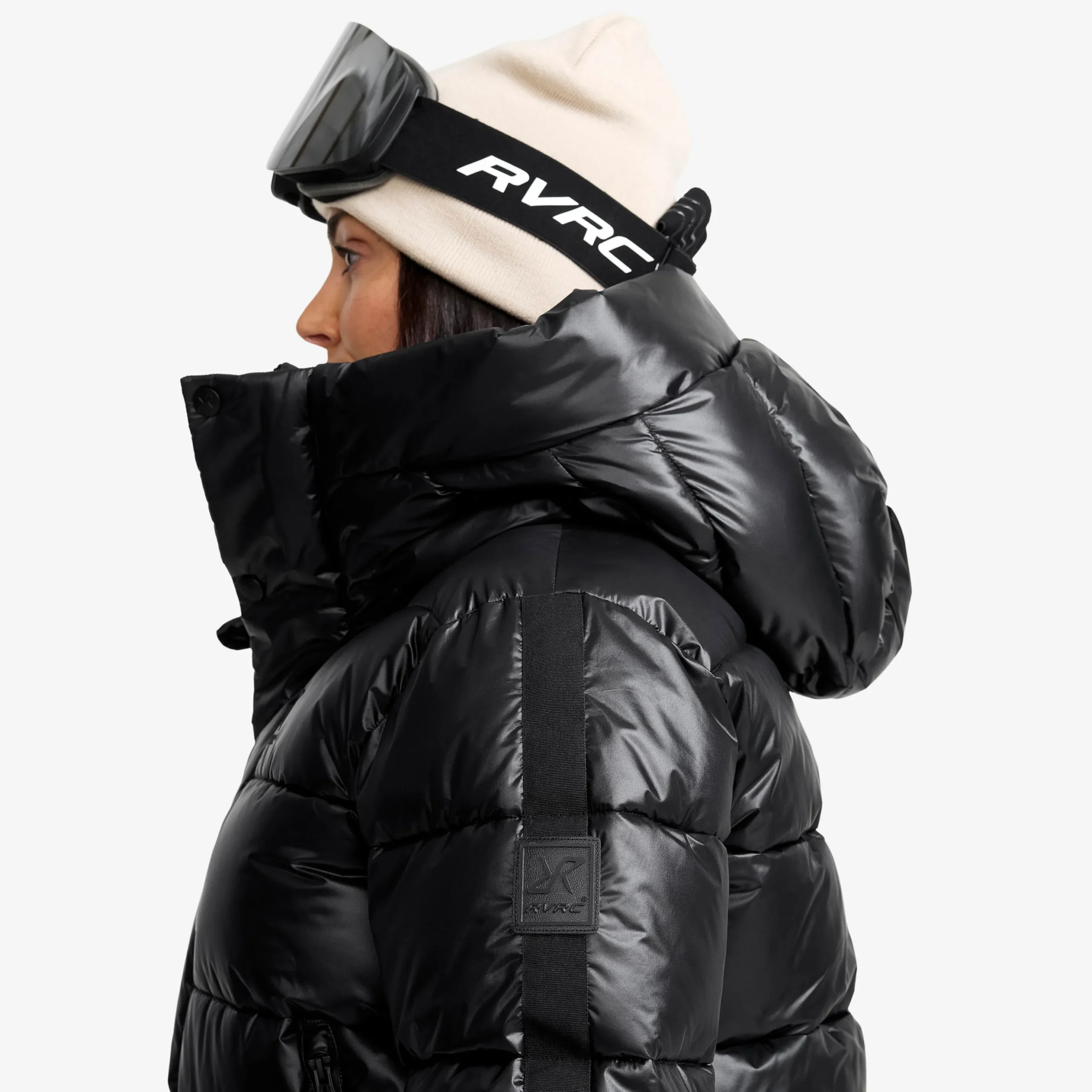 Raise Puffer Ski Jacket Damen Black