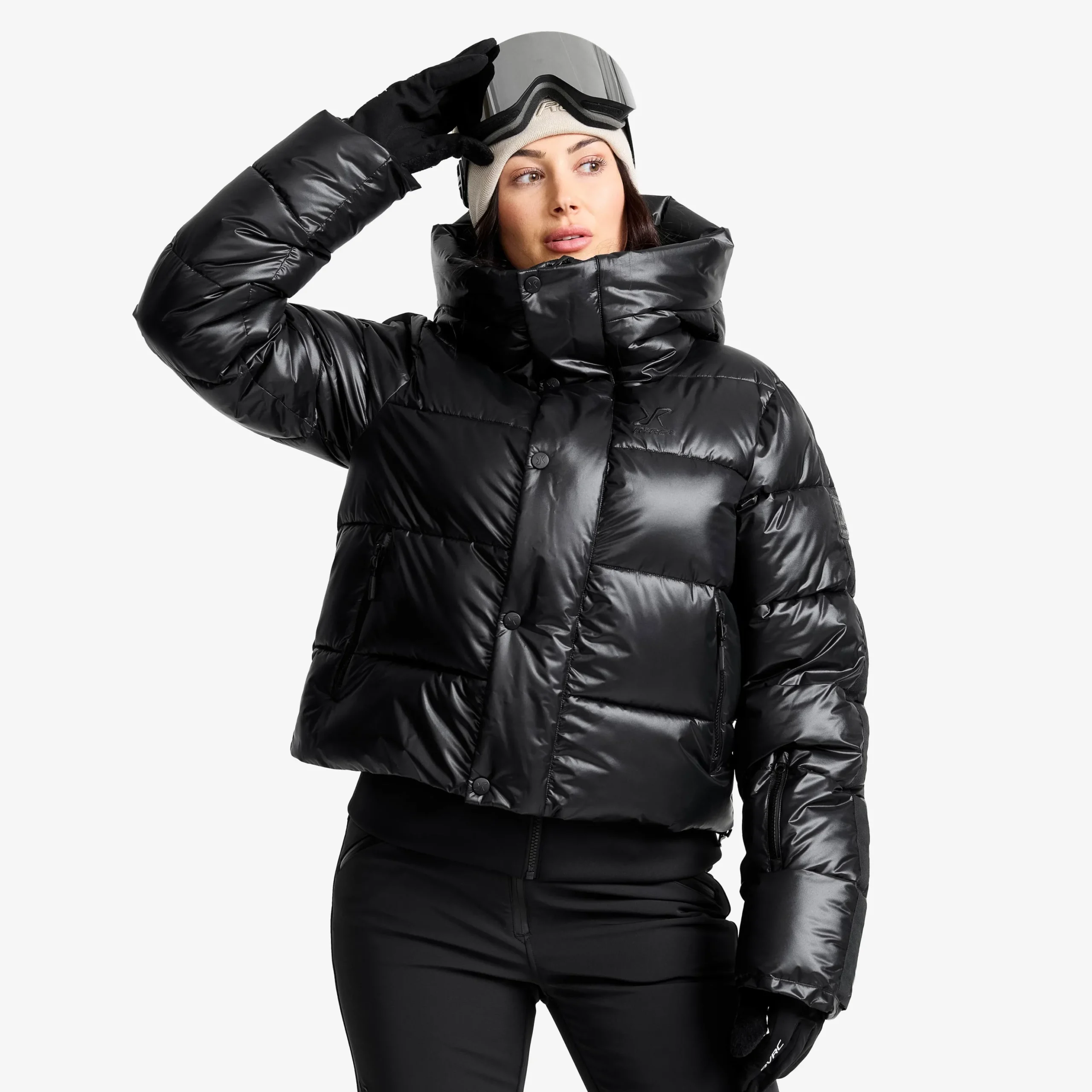 Raise Puffer Ski Jacket Damen Black