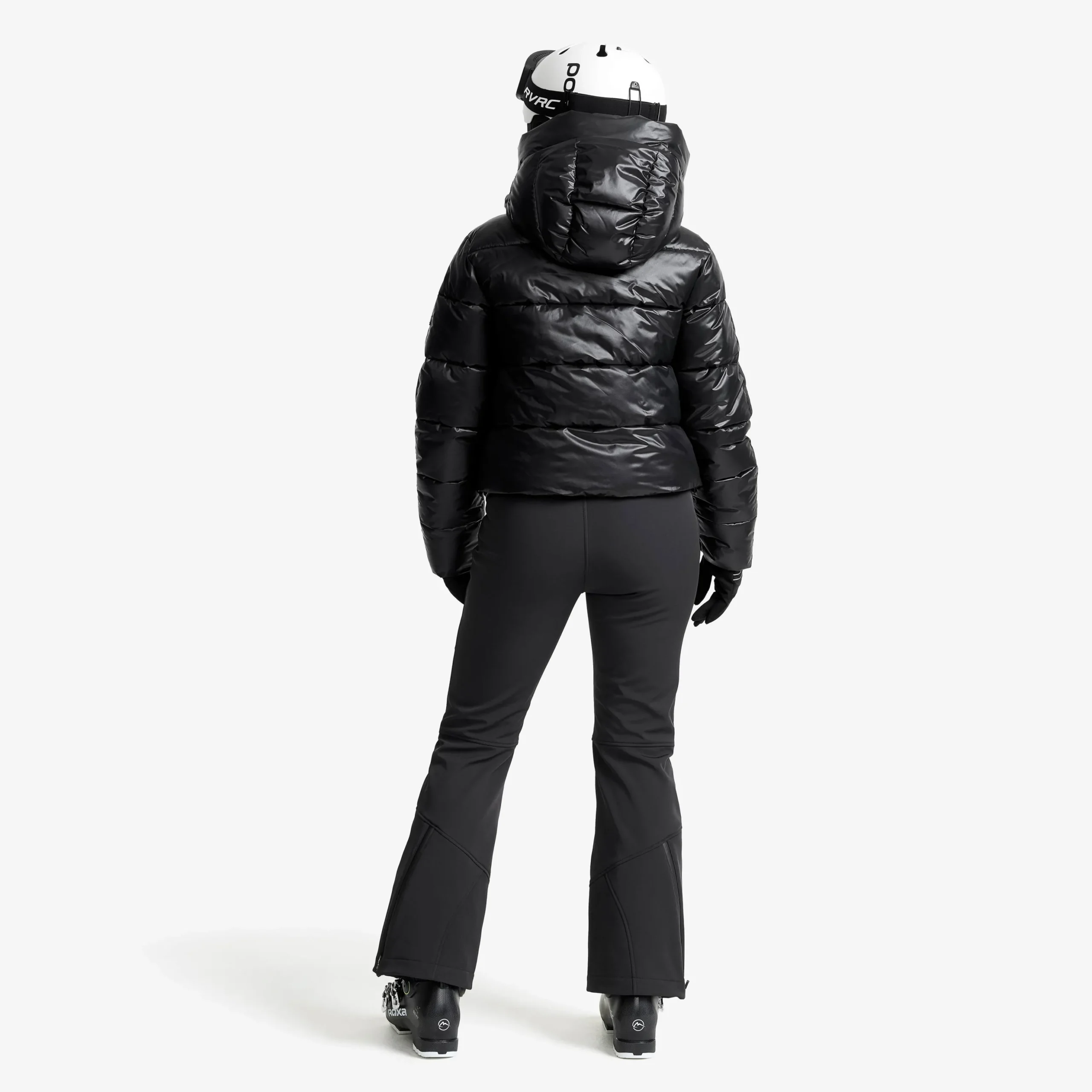 Raise Puffer Ski Jacket Damen Black