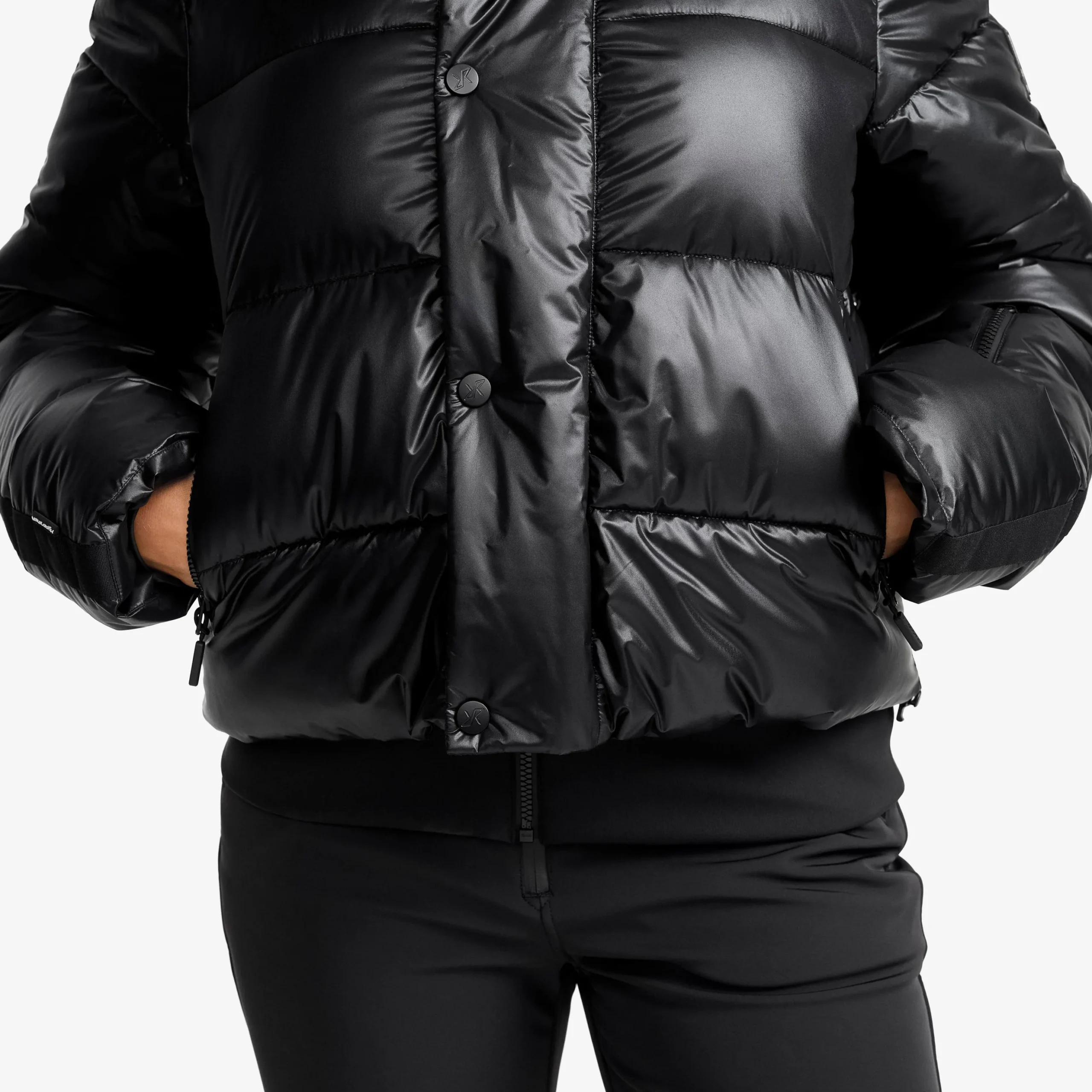 Raise Puffer Ski Jacket Damen Black