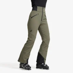 Raise Softshell Ski Pants Damen Kambaba Green