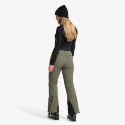 Raise Softshell Ski Pants Damen Kambaba Green