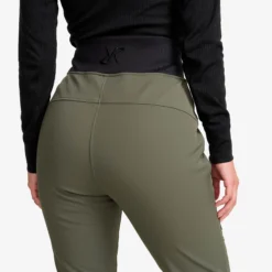 Raise Softshell Ski Pants Damen Kambaba Green