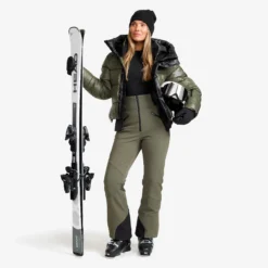 Raise Softshell Ski Pants Damen Kambaba Green