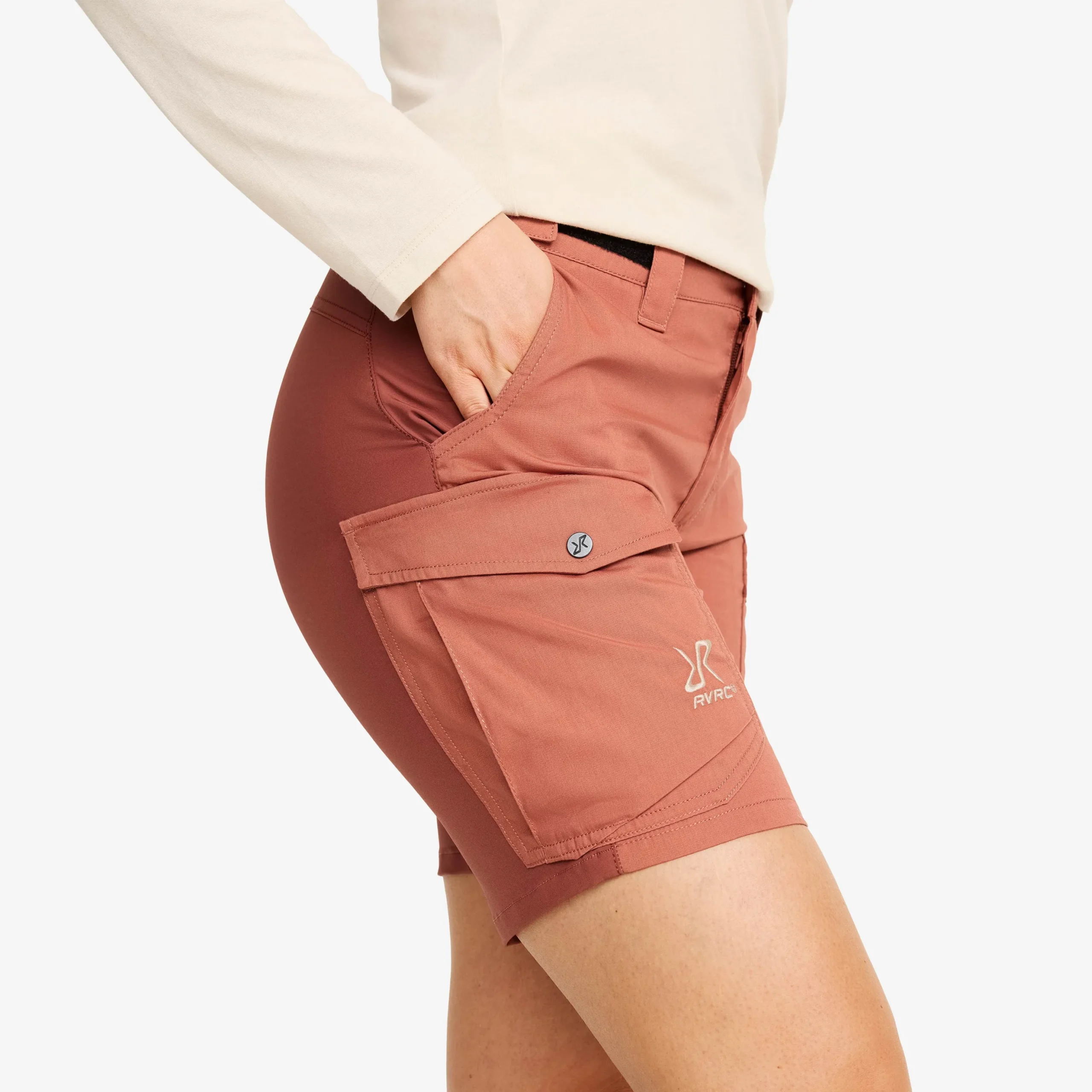Rambler Lightweight Pro Shorts Damen Cedar Wood/Pink Mahogany