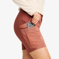 Rambler Lightweight Pro Shorts Damen Cedar Wood/Pink Mahogany