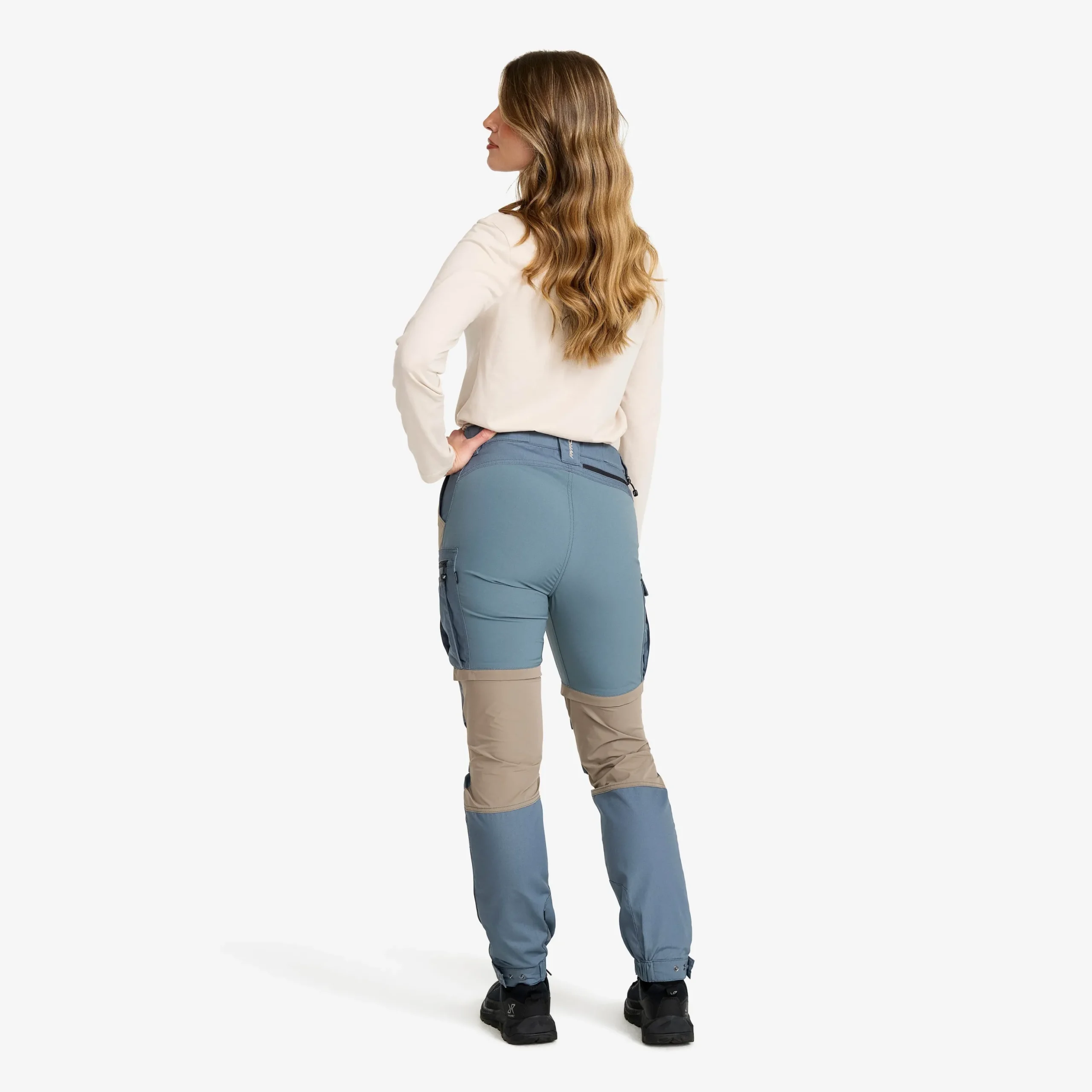 Rambler Lightweight Zip-off Pants Damen Stormy Weather/Brindle