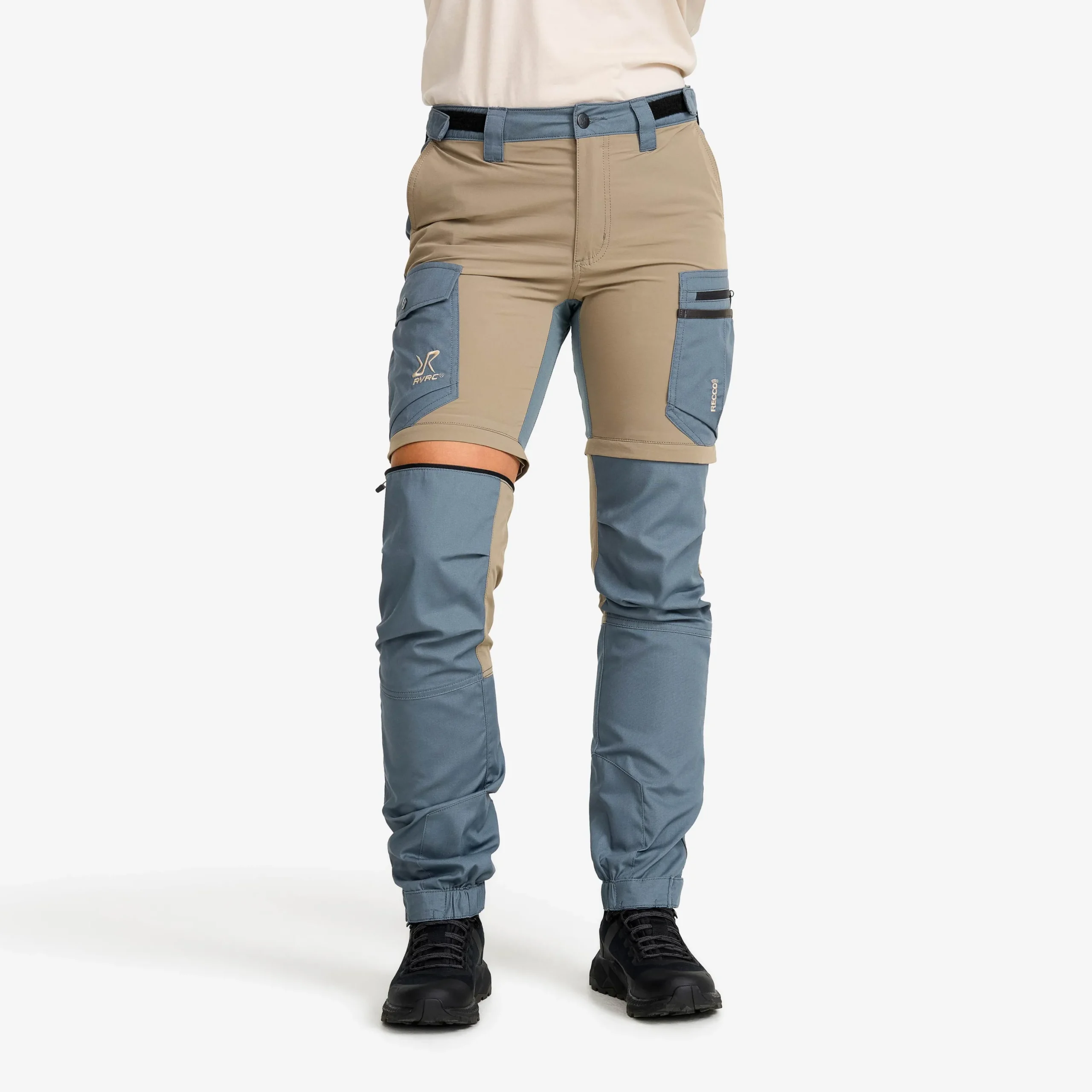Rambler Lightweight Zip-off Pants Damen Stormy Weather/Brindle