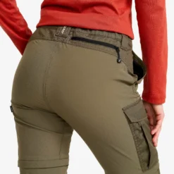 Rambler Lightweight Zip-off Pants Damen Light Moss Gray