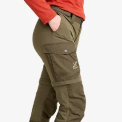 Rambler Lightweight Zip-off Pants Damen Light Moss Gray