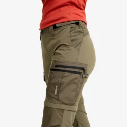 Rambler Lightweight Zip-off Pants Damen Light Moss Gray