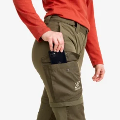Rambler Lightweight Zip-off Pants Damen Light Moss Gray