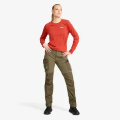 Rambler Lightweight Zip-off Pants Damen Light Moss Gray