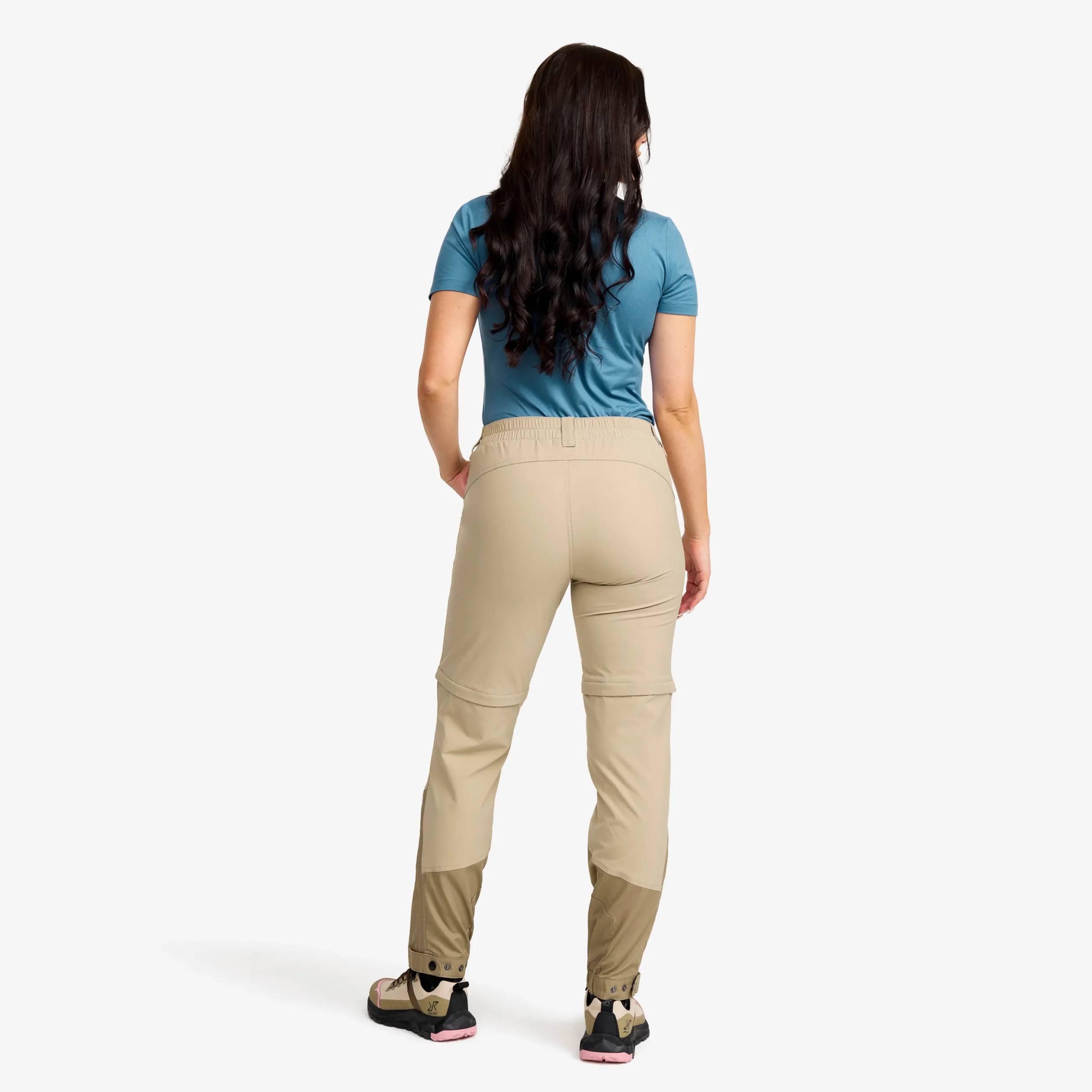 Range Pro Stretch T Zip-off Pants Damen Aluminium/Brindle