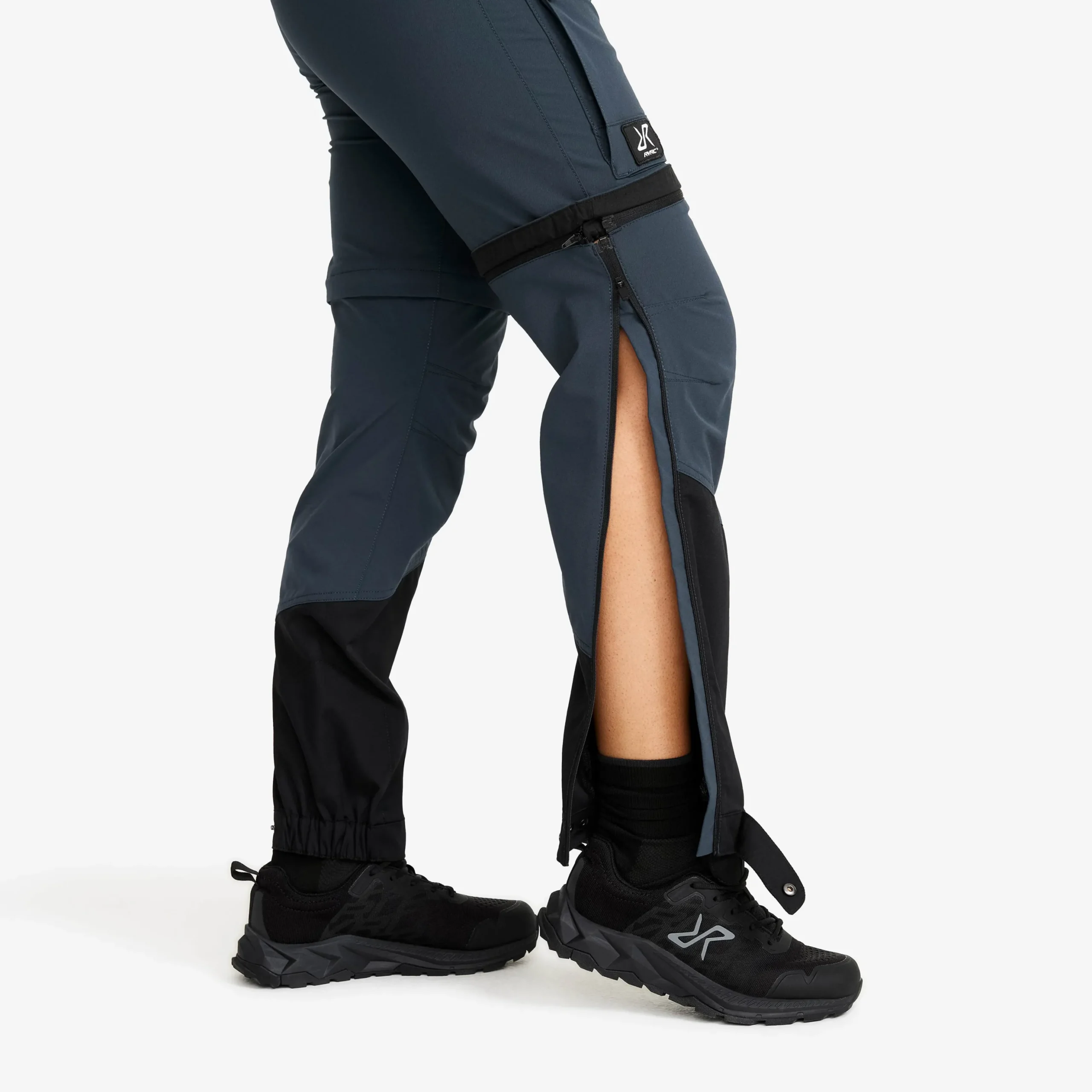 Range Pro Stretch T Zip-off Pants Damen Blueberry/Black