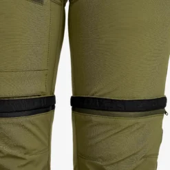 Range Pro Stretch T Zip-off Pants Damen Burnt Olive/Anthracite