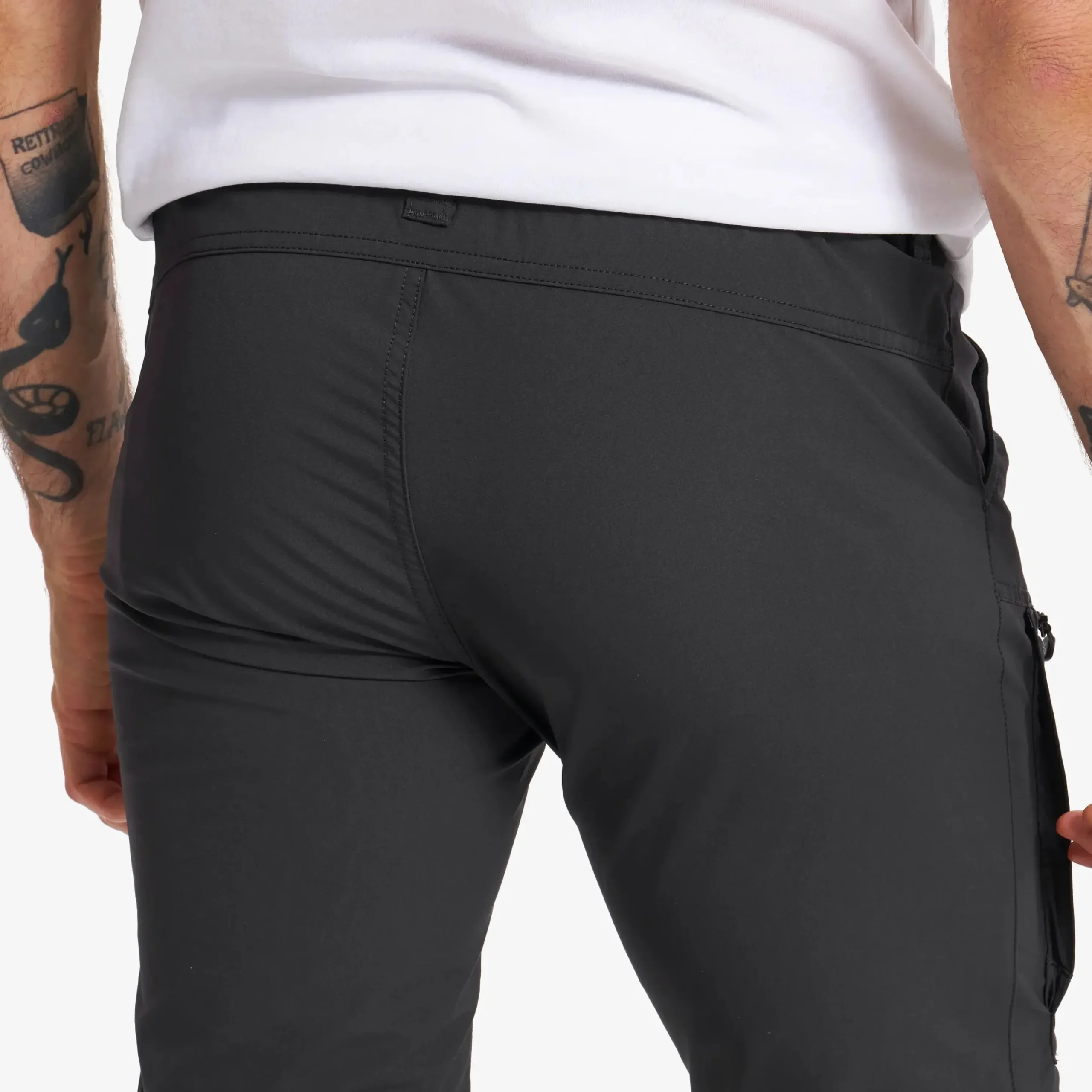 Range Pro Stretch T Zip-off Pants Herren Anthracite/Black