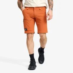 Range Pro Stretch T Zip-off Pants Herren Teracotta Brown/Anthracite