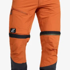 Range Pro Stretch T Zip-off Pants Herren Teracotta Brown/Anthracite