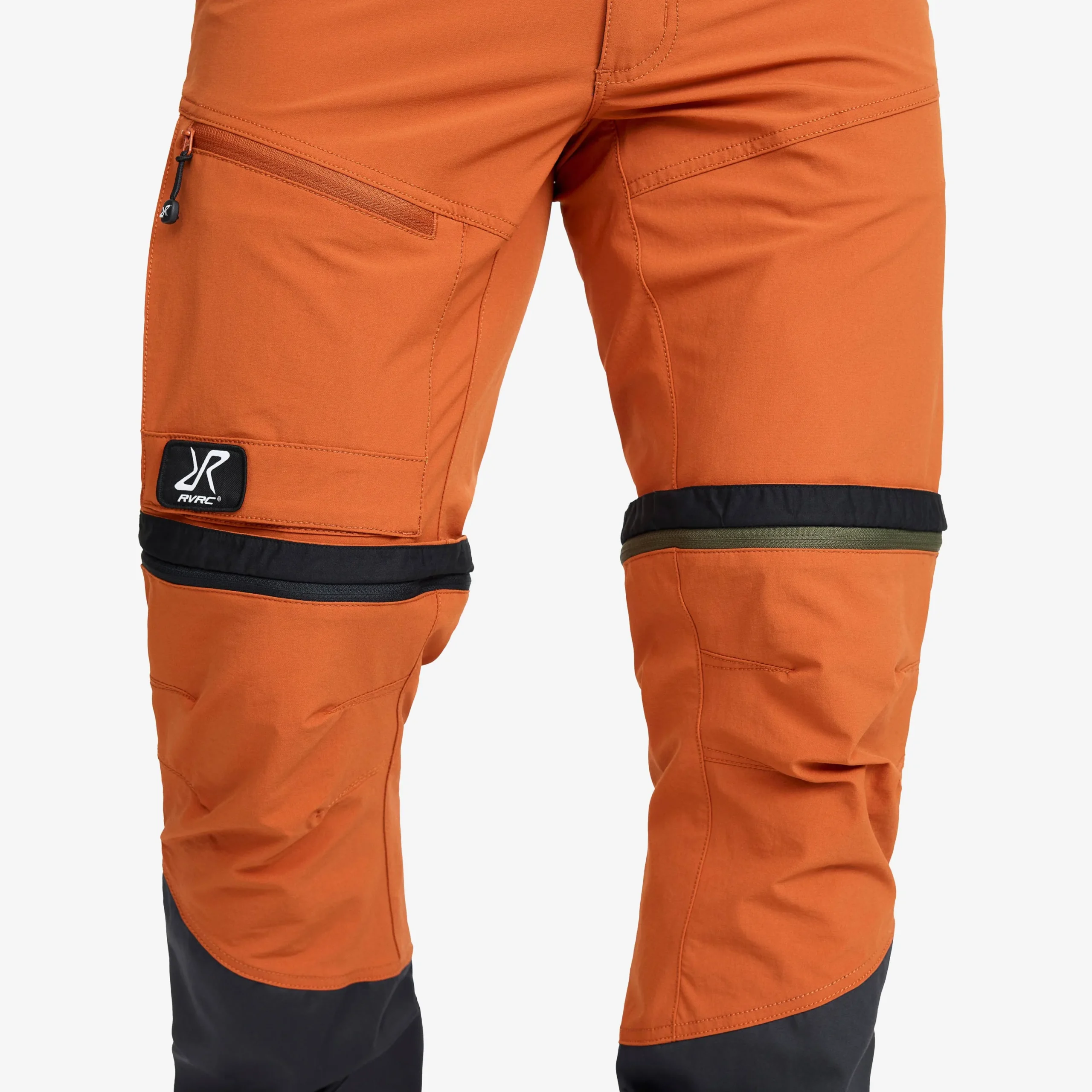 Range Pro Stretch T Zip-off Pants Herren Teracotta Brown/Anthracite