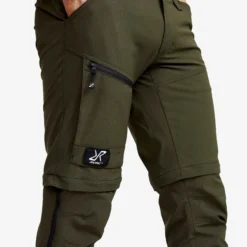 Range Pro Stretch T Zip-off Pants Herren Forest Night/Anthracite