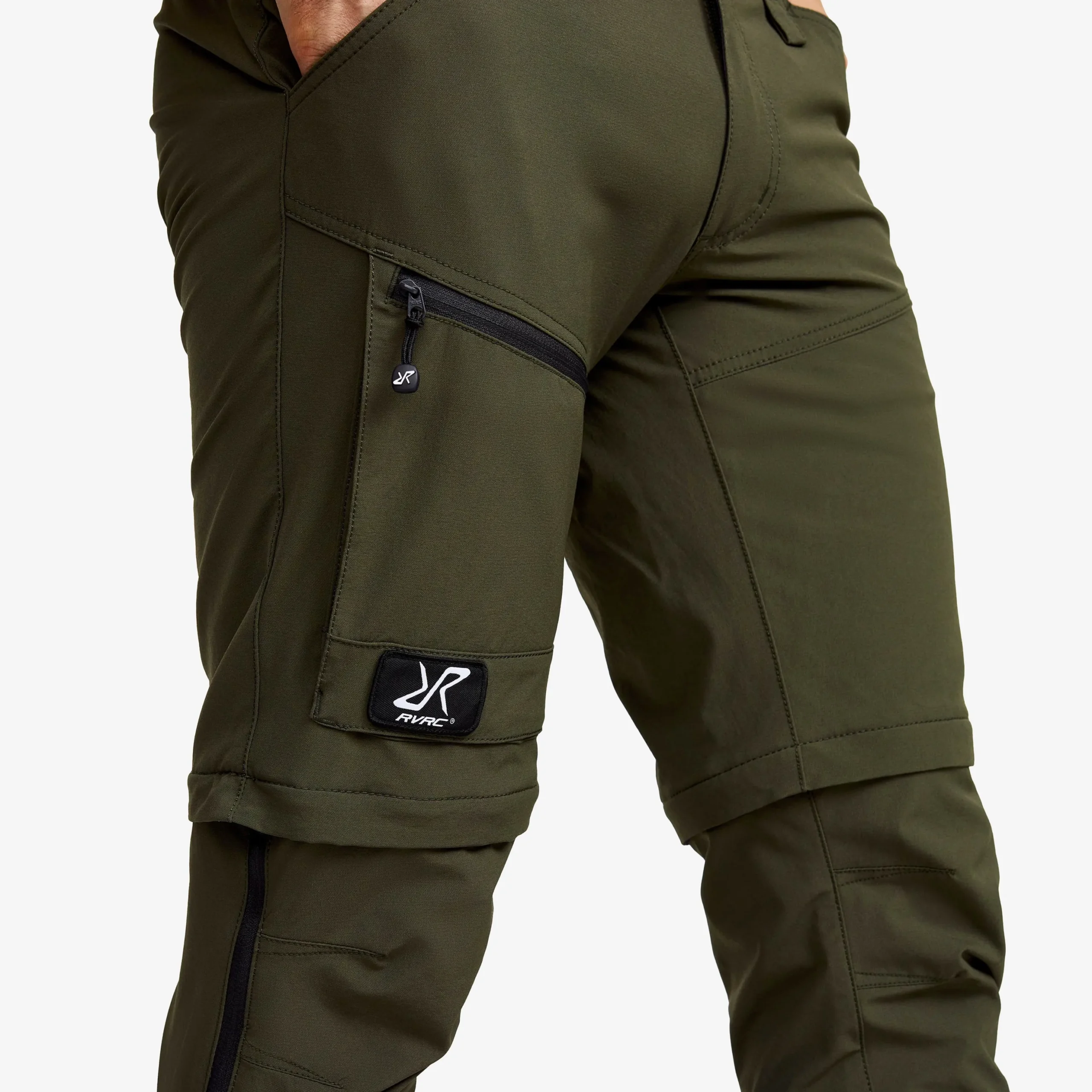 Range Pro Stretch T Zip-off Pants Herren Forest Night/Anthracite