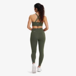 Rapid Medium Sports Bra Damen Kambaba Green