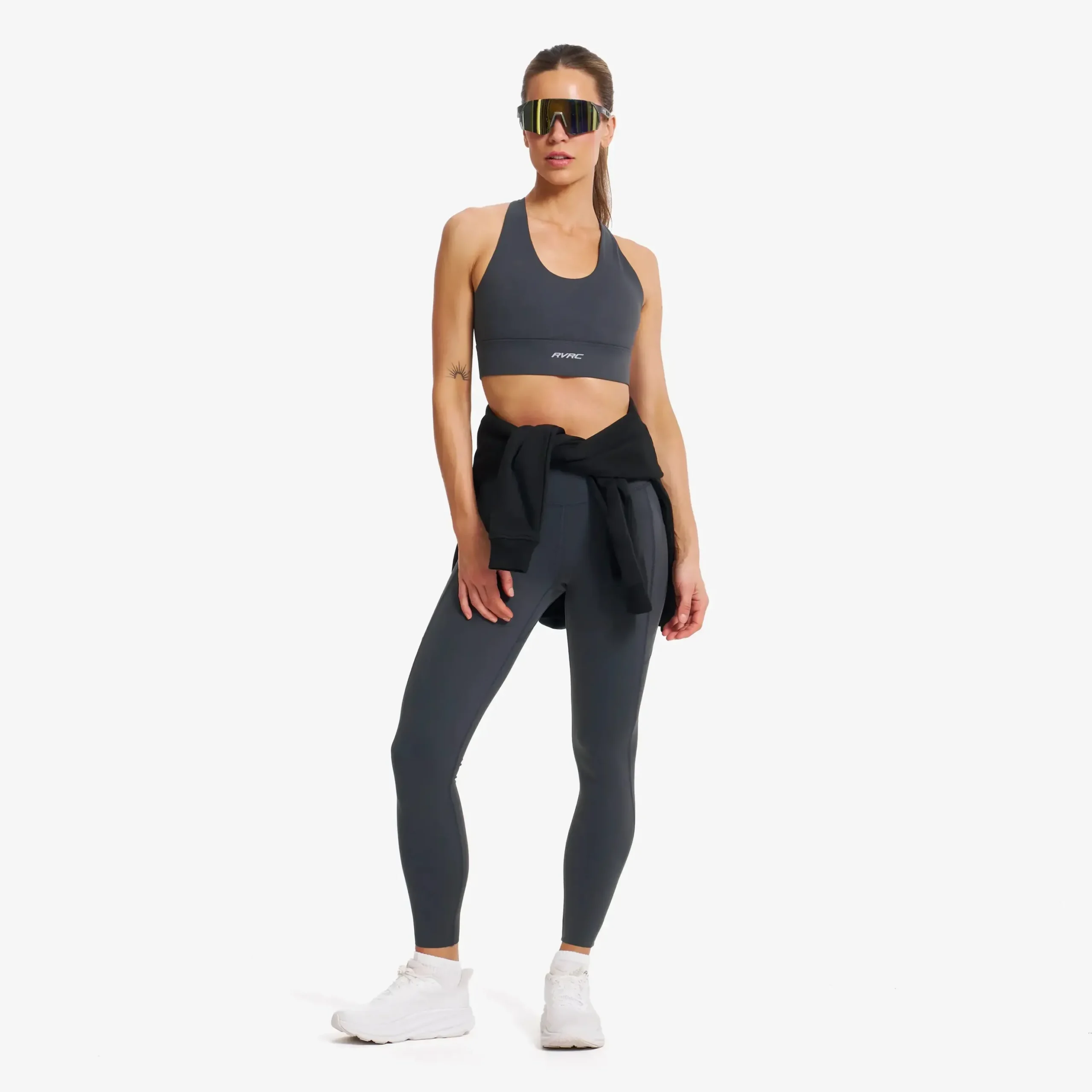 Rapid Pocket Leggings Damen Anthracite