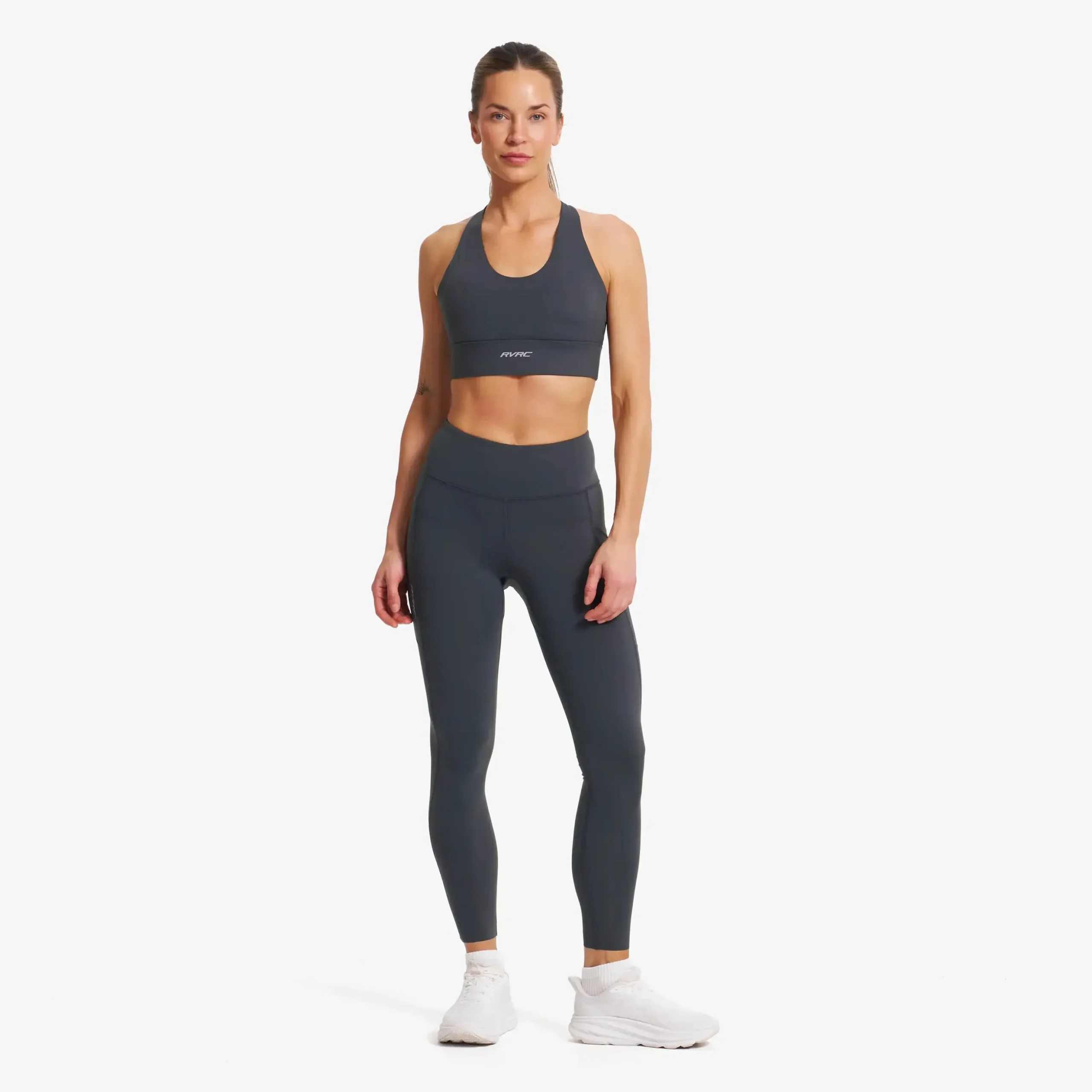 Rapid Pocket Leggings Damen Anthracite