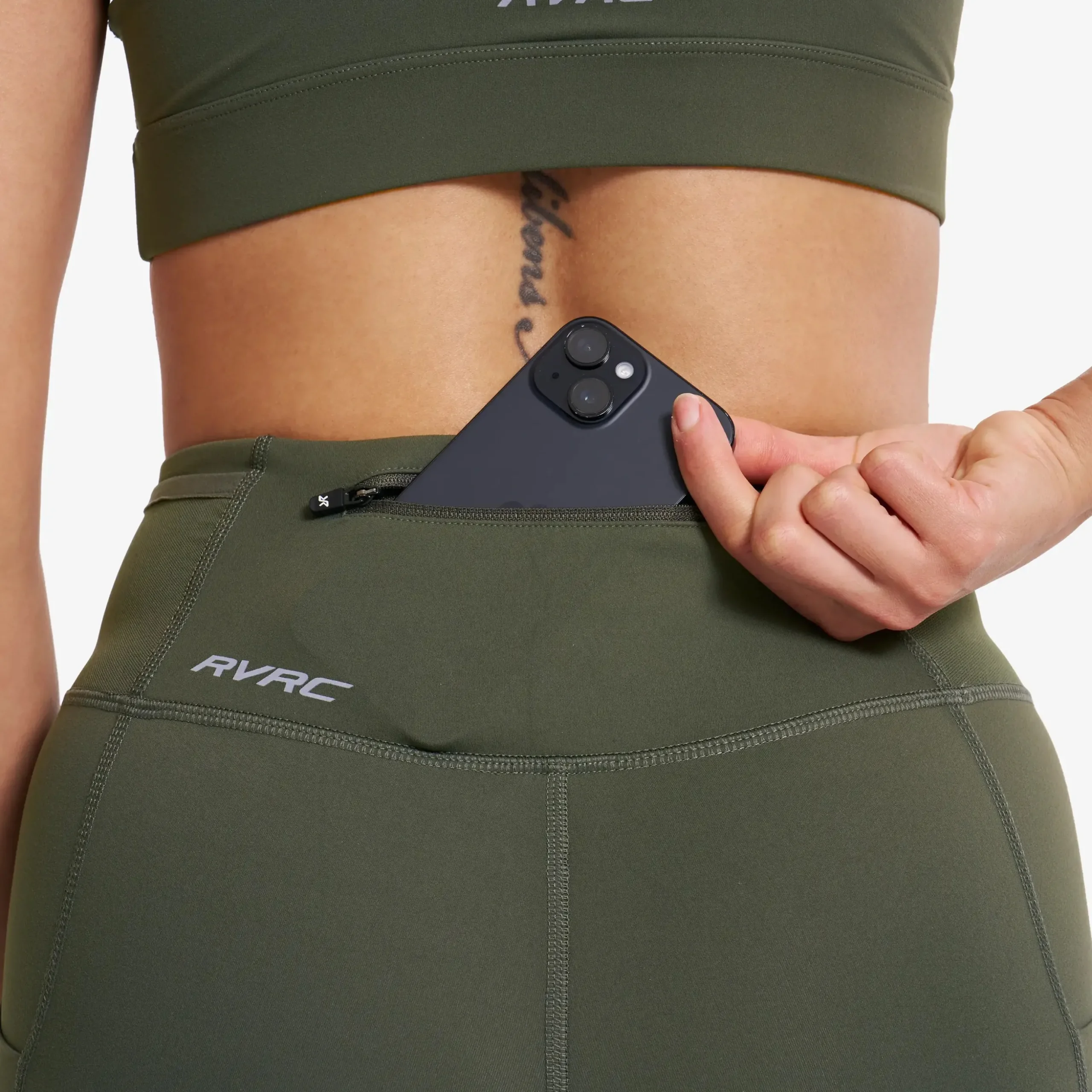 Rapid Pro Pocket Leggings Damen Kambaba Green