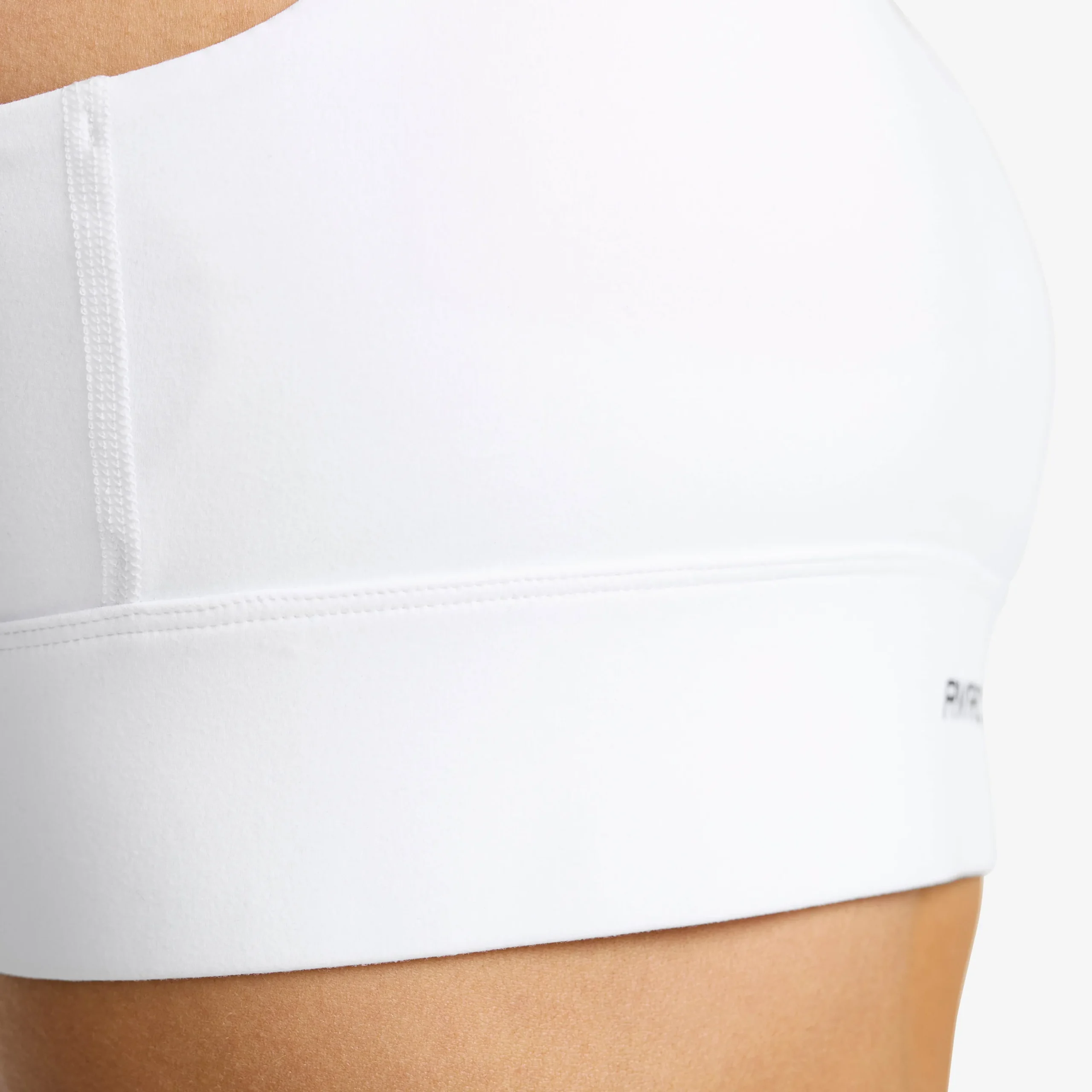 Rapid V Longline Medium Sports Bra Damen White