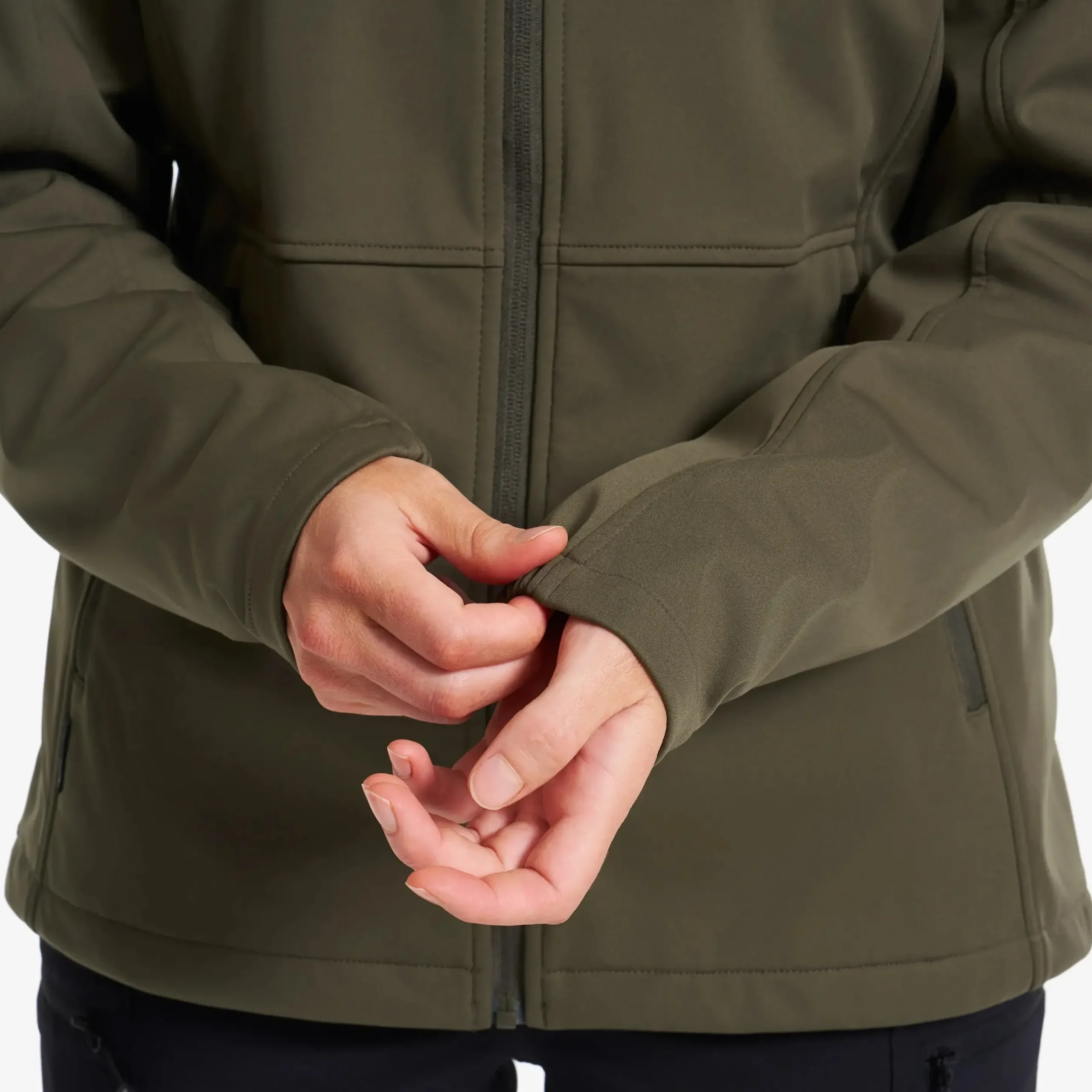 Responder Softshell Jacket Damen Light Moss Gray