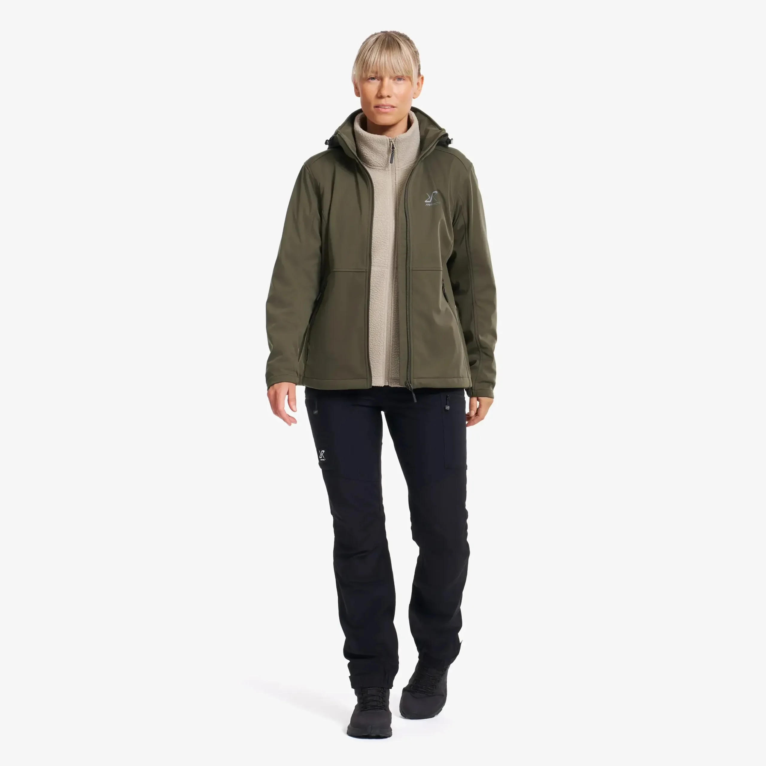 Responder Softshell Jacket Damen Light Moss Gray