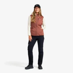 Responder Softshell Vest Damen Pink Mahogany