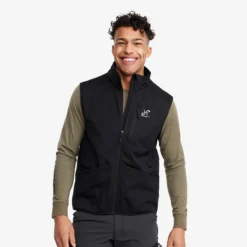 Responder Softshell Vest Herren Black