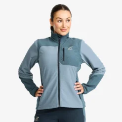 Ridge Trek Stretch Jacket Damen Orion Blue/Blue Mirage