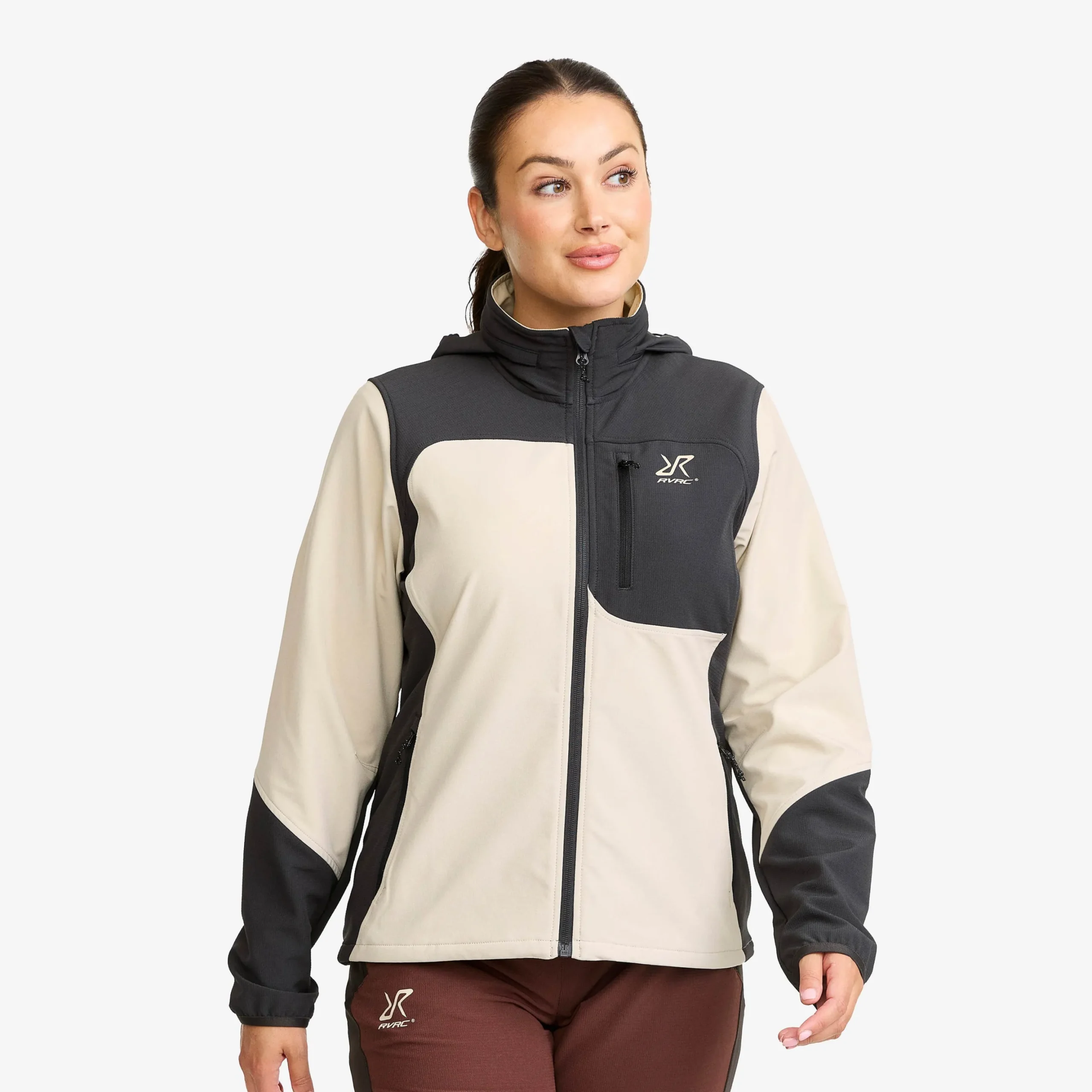 Ridge Trek Stretch Jacket Damen Anthracite/Peyote