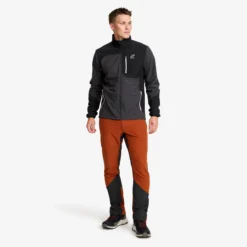 Ridge Trek Stretch Jacket Herren Black/Anthracite