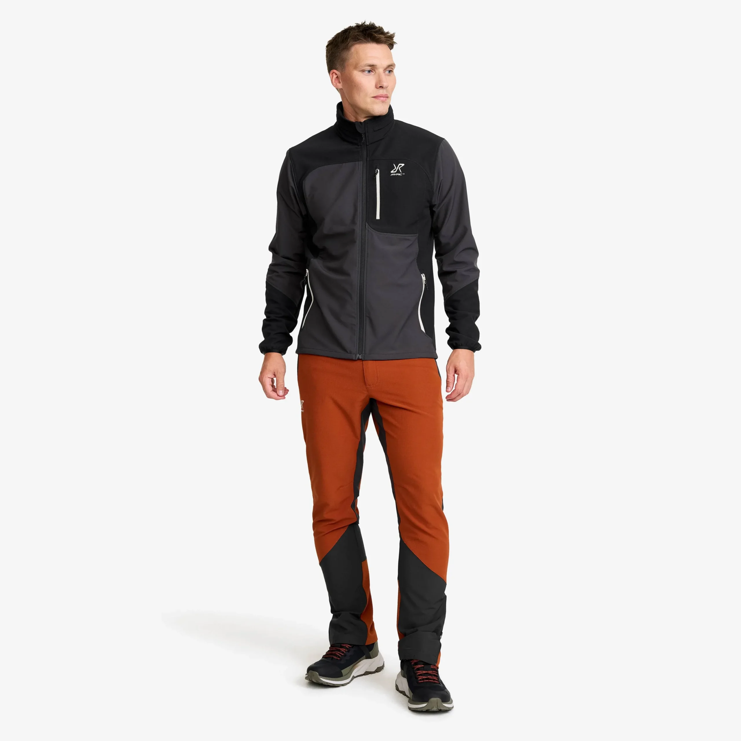 Ridge Trek Stretch Jacket Herren Black/Anthracite