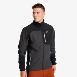 Ridge Trek Stretch Jacket Herren Black/Anthracite