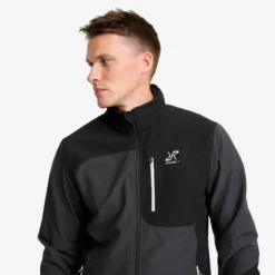 Ridge Trek Stretch Jacket Herren Black/Anthracite