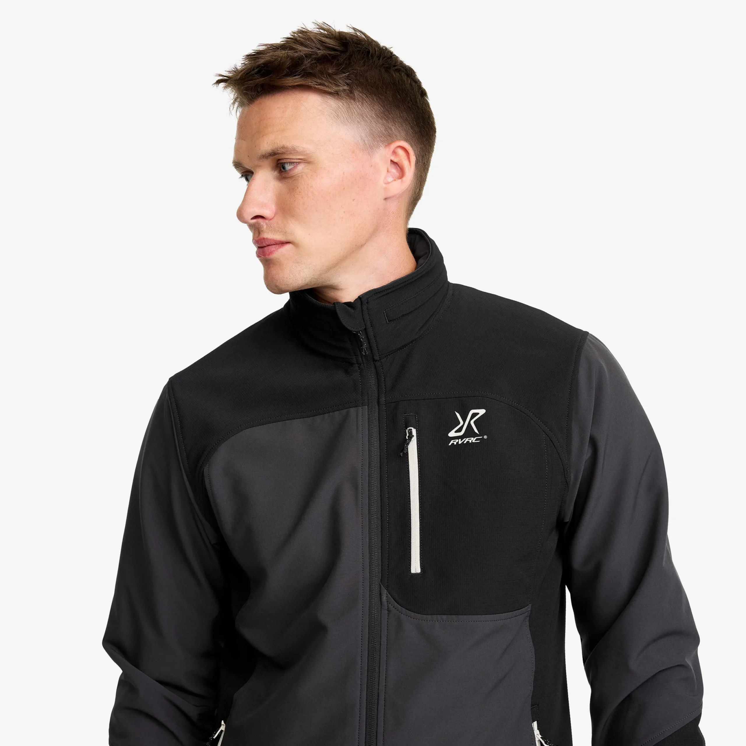Ridge Trek Stretch Jacket Herren Black/Anthracite