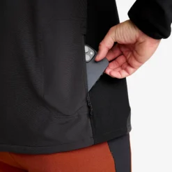 Ridge Trek Stretch Jacket Herren Black/Anthracite