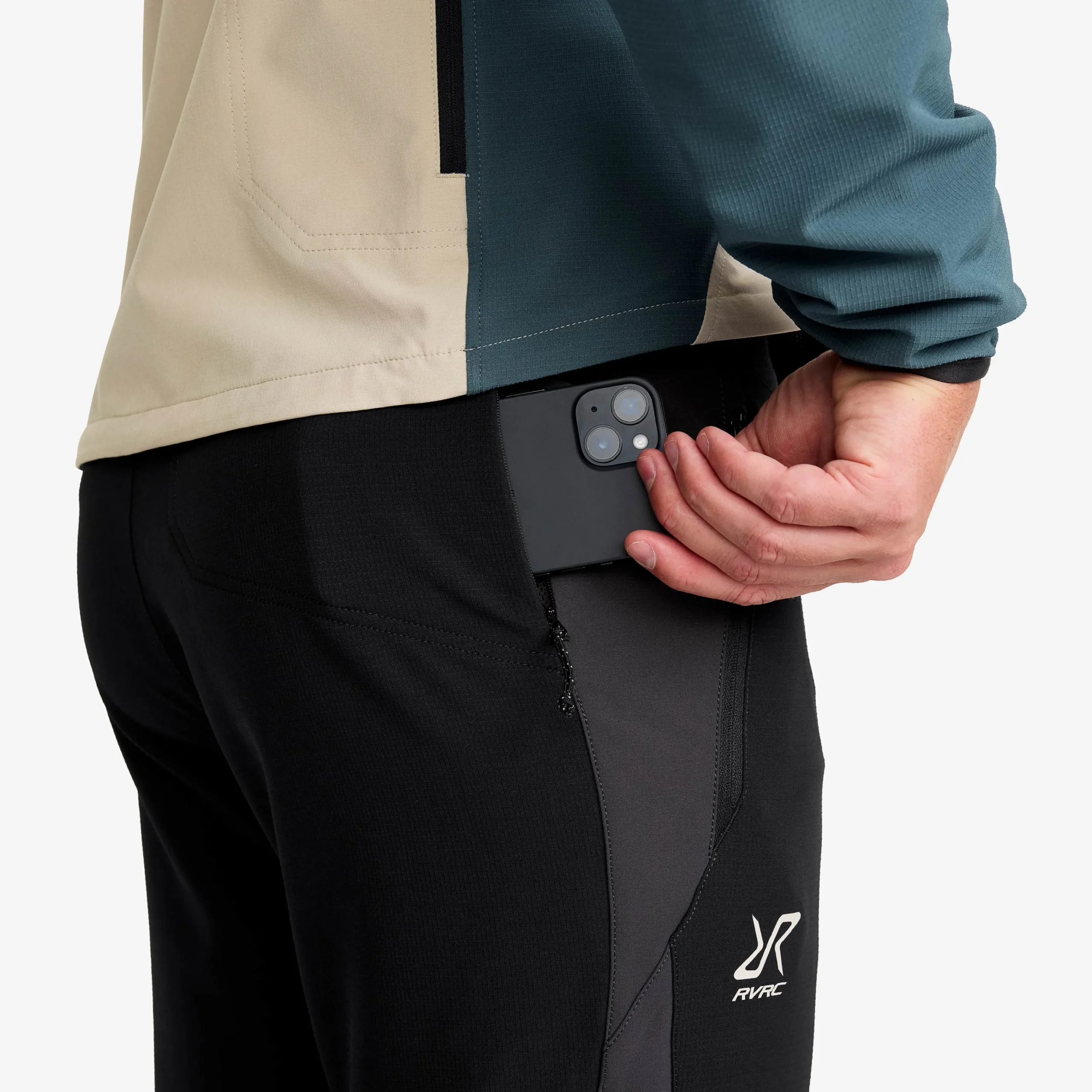Ridge Trek Stretch Pants Herren Black/Anthracite