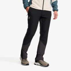 Ridge Trek Stretch Pants Herren Black/Anthracite
