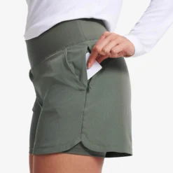 Rise 2-in-1 Shorts Damen Balsam Green