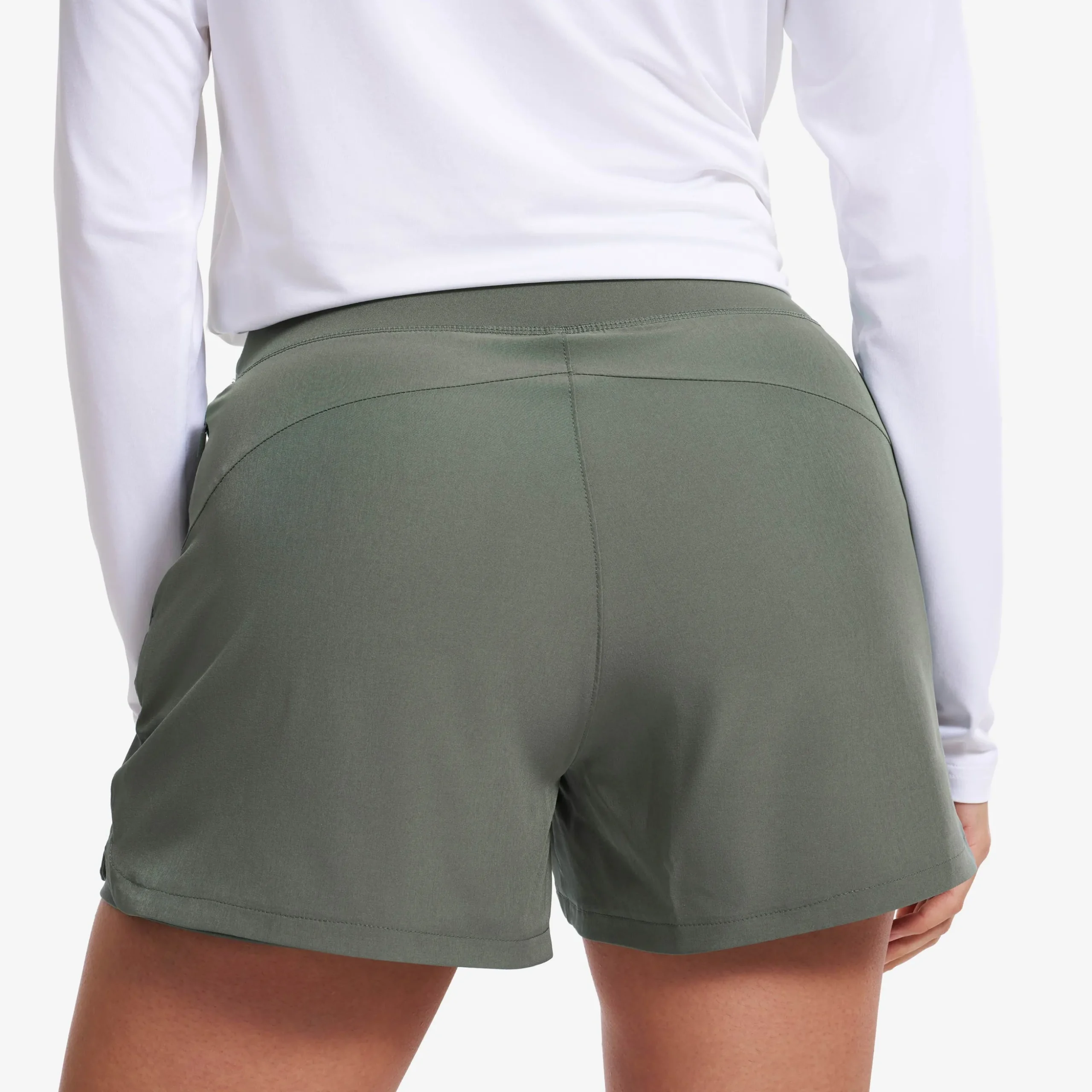 Rise 2-in-1 Shorts Damen Balsam Green