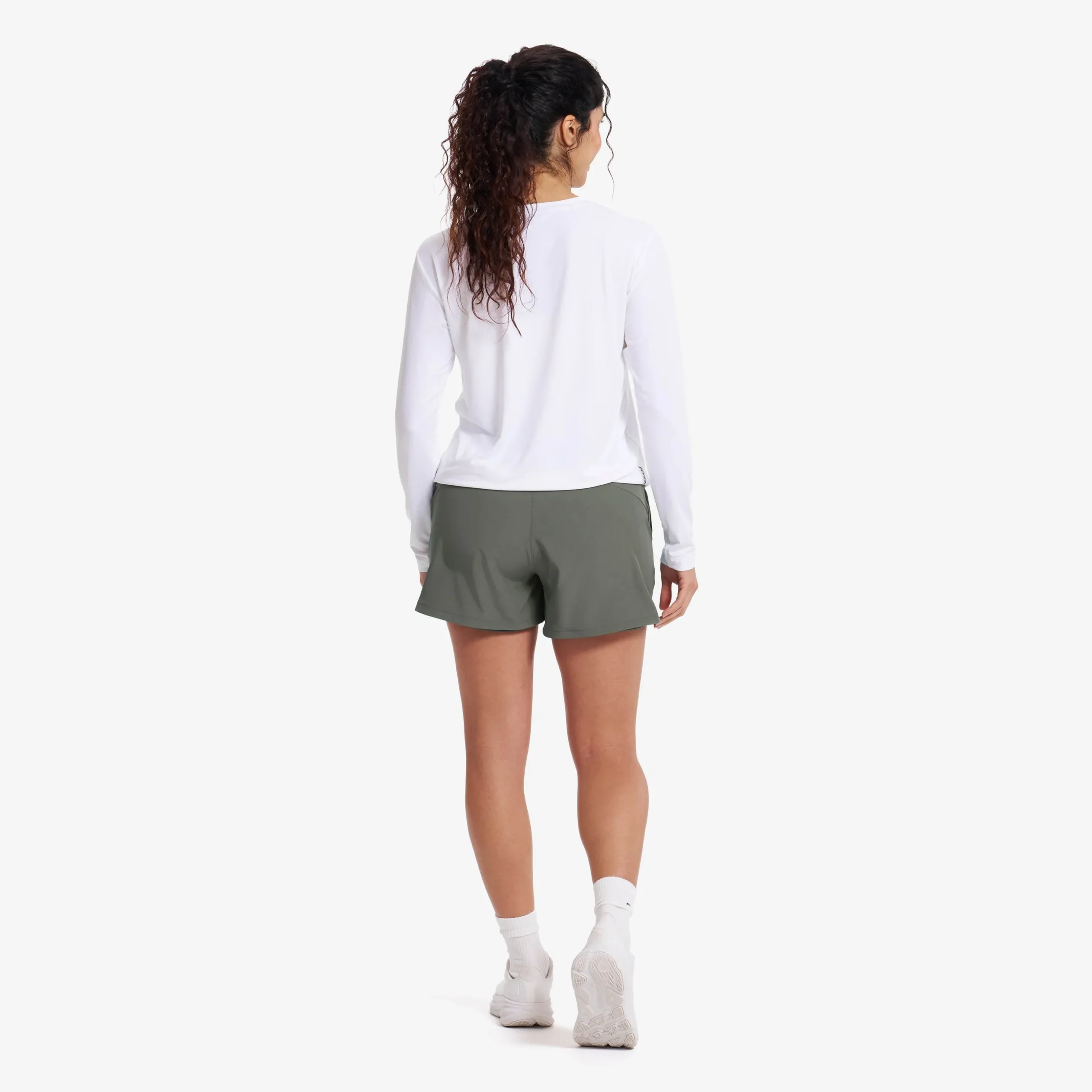 Rise 2-in-1 Shorts Damen Balsam Green